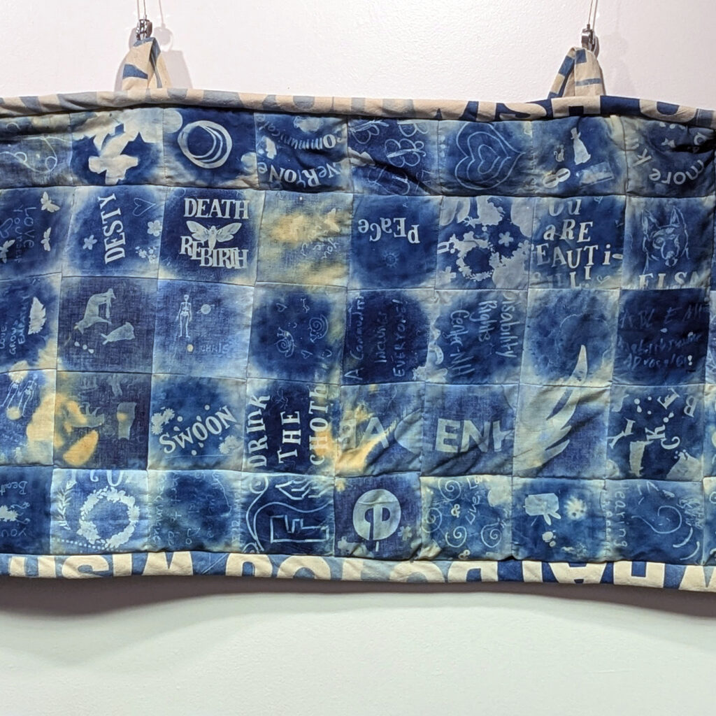 Able NH Community Created Cyanotype Banner